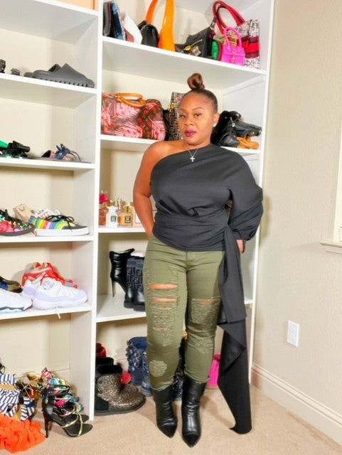 Bust It Baby Jeans Olive